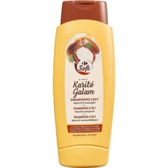 CARREFOUR Shampooing Cheveux Secs au Karité 500 ml