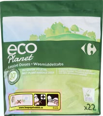 CARREFOUR ECOPLANET Lessive Écologique au Savon 22 Lavages