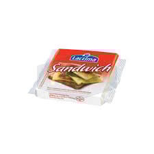 LACTIMA Fromage Fondu Sandwich Pack de 6 Tranches 100g