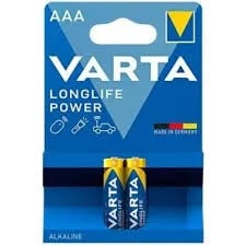 VARTA Piles Longlife Power AA 1,5V Alcaline x2