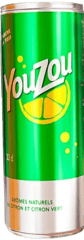 YOUZOU Boisson Gazeuse Canettes 33 cl