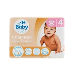 CARREFOUR BABY PREMIUM Changes Taille 4 Pack de 40