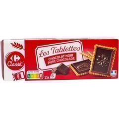 CARREFOUR Petit Beurre Chocolat Noir 150 g