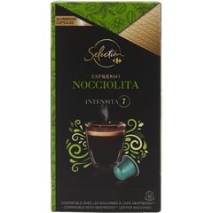 CARREFOUR Capsules Café Arôme Noisette N°7 Lot de 10