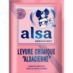 ALSA Levure Chimique 5 Sachets de 10 g
