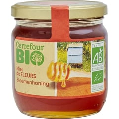 CARREFOUR BIO Miel de fleurs 500 g