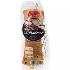 SALAISONS DU MARCONNAIS Saucisson Sec Pur Porc 250 g