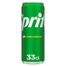 SPRITE Soda Citron-Citron Vert Boîte 33 cl