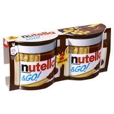 NUTELLA & GO Duo de Pâte à Tartiner 2x52 g