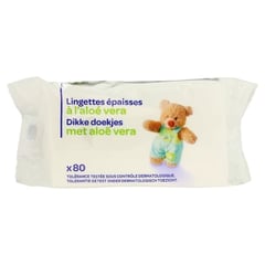 SIMPL Lingettes Bebe 2X80