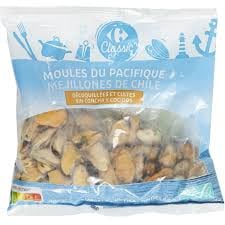 CARREFOUR Moules Décoquillées Cuites 400 g