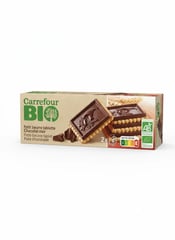 CARREFOUR BIO Biscuits Chocolat Noir 150 g