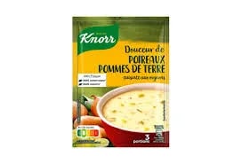 KNORR Soupe Déshydratée Poireaux Pommes de Terre 80 g