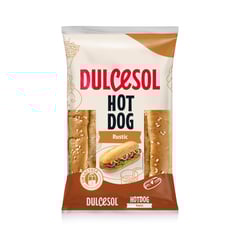 DULCESOL Hot Dog Rustique 6 Pièces 330 g Décongelé