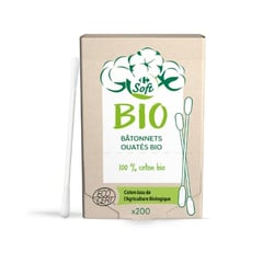 CARREFOUR BIO Bâtonnets de Coton 200 unités