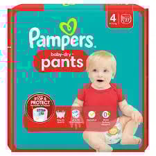 PAMPERS Baby Dry Pants Taille 4 Pack de 27