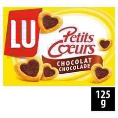 LU Petits Cœurs au Chocolat 125g