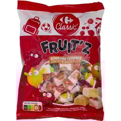 CARREFOUR Bonbons Soft Candys aux Fruits 500 g