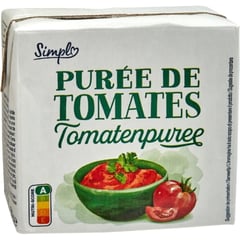 PP BLANC Purée de Tomate en Brique 500 g
