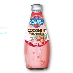 أمريكان حليب الفراولة بجوز الهند 290 مل
