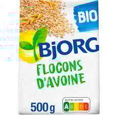 BJORG Flocons d'Avoine BIO 500 g
