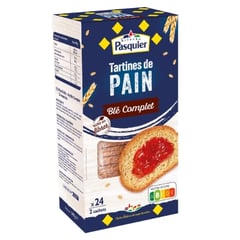 PASQUIER Tartines de Pain au Blé Complet 240 g