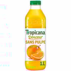 TROPICANA Jus d'Orange Douceur Sans Pulpe 1 L