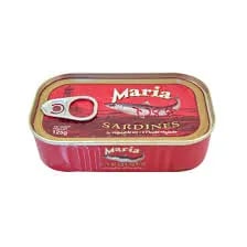 MARIA  Sardines à l'Huile VEGETALE 125g