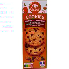 CARREFOUR Cookies Chocolat Nougat 200 g
