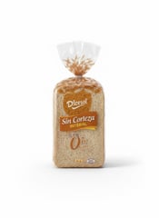 DULCESOL Pain de Mie Complet Intégral Sans Croûte 16 Tranches 450 g Décongelé