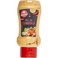 CARREFOUR Sauce Samouraï Top Down 340 g