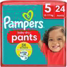 PAMPERS Baby Dry Pants Taille 5 Pack de 24 Couches-Culottes