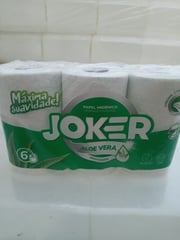 JOKER Papier Hygiénique XXL Double Épaisseur Lot de 6 Rouleaux
