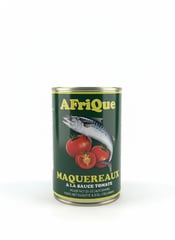 VEGA MACKEREL SAUCE TOMATE 425G AFRIQUE  VERT