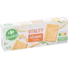 CARREFOUR Biscuits au Sésame 200 g