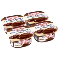 ELLE & VIRE Crème Dessert Café 4x100 g
