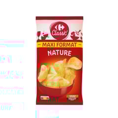 CARREFOUR Chips Nature Lisses Classic 350 g