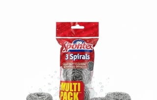 SPONTEX Tampons Spirales Pack de 3