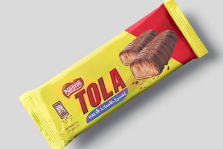 بسكويت الشوكولاتة بالكراميل تولى 31 جرام