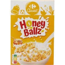 CARREFOUR Céréales Miel Ballz 375 g