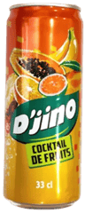 DJINO Cocktail de Fruits Canettes 33 cl
