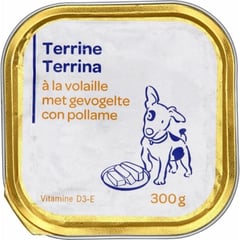 PP BLANC BQ VOLAILLE CHIEN 300G
