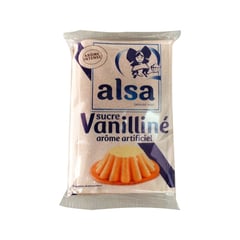 ALSA Sucre Vanilliné Pack de 5 Sachets 35 g