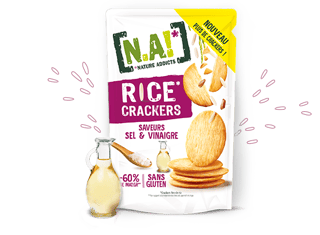 N.A! Rice Crackers Sel & Vinaigre 85g