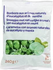 PP BLANC Bonbons Menthe-Eucalyptus 240 g