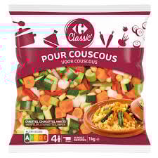 CARREFOUR Légumes pour Couscous Surgelés 1kg