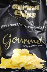 GURMA Chips Gourmet Sans Sel 140g
