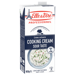 ELLE & VIRE Crème Culinaire Aigre-Douce 1 L