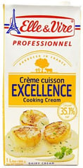 ELLE & VIRE Crème Cuisson Excellence 35,1% 1 L