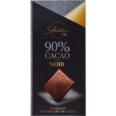 CARREFOUR SÉLECTION Chocolat Noir 90% Cacao 80g